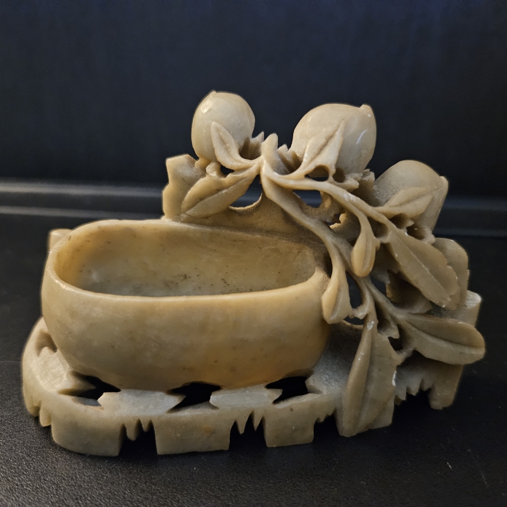 Antique Hand Crved Chinese Soapstone